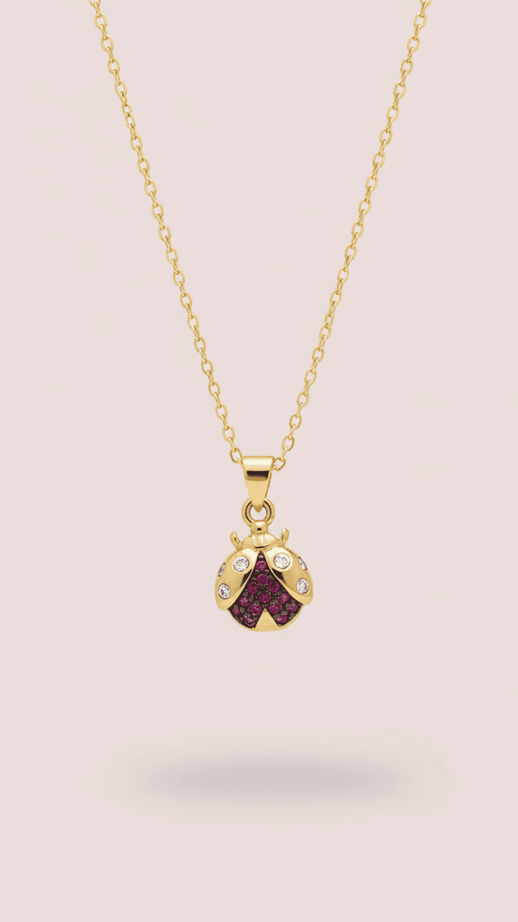 COLLAR LADY BUG