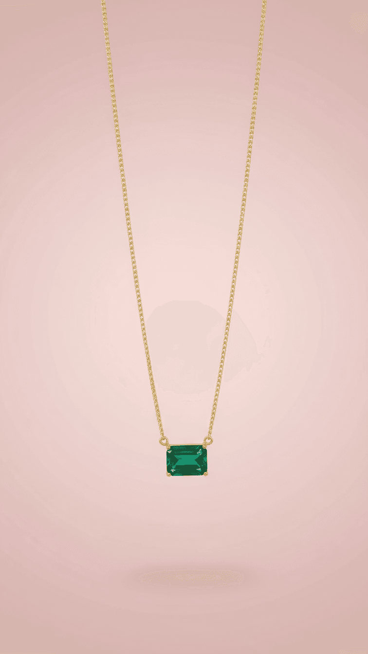 Collar esmeralda